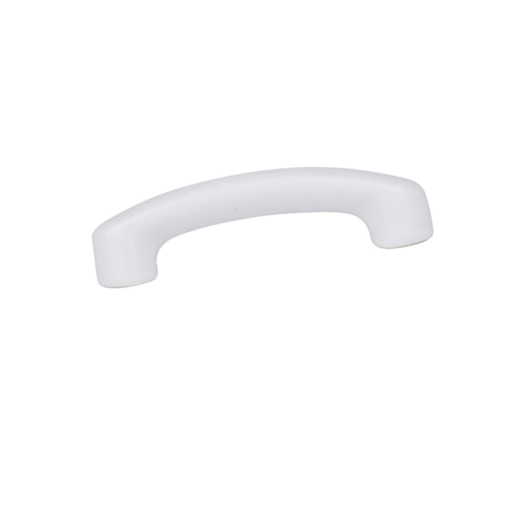 Max Minimalist Cartoon Pastoral Cabinet Door Handle Ceramic Drawer Pull White S