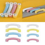 Max Minimalist Cartoon Pastoral Cabinet Door Handle Ceramic Drawer Pull White S