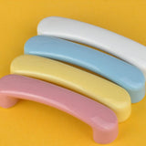 Max Minimalist Cartoon Pastoral Cabinet Door Handle Ceramic Drawer Pull White S