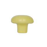 Maxbell Heart Shaped Ceramic Door Drawer Bin Handle Pull Knob Hardware Yellow