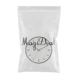 Max Maxb Simple Silent Non-ticking Round Wall Clock Easy to Read Black 14 Inch