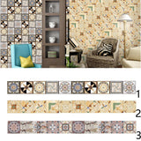 Bohemia Style Mosaic Wall Tiles Stickers Kitchen Bathroom Tile Decals #1