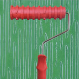 Max 7" Assorted Embossed Floral Pattern Painting Roller with Plastic Handle A