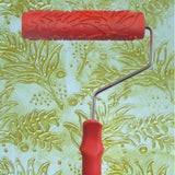 Max 7" Assorted Embossed Floral Pattern Painting Roller with Plastic Handle J