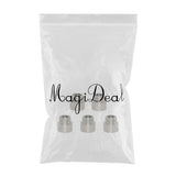 Max 5Pcs Double End Stainless Steel Hose Pipe Extension Connector Adapter  20mm