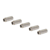 Max 5Pcs Double End Stainless Steel Hose Pipe Extension Connector Adapter  50mm
