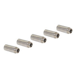 Max 5Pcs Double End Stainless Steel Hose Pipe Extension Connector Adapter  50mm