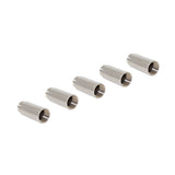 Max 5Pcs Double End Stainless Steel Hose Pipe Extension Connector Adapter  50mm
