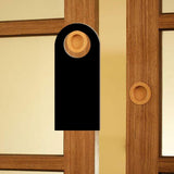 Max 6pcs Mini Double-sided Wood Blackboard Chalkboard Door Knob Hanger Sign  #3