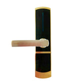 Max Maxb Electronic Door Lock RFID Card or Key Unlock Golden - Left internal open