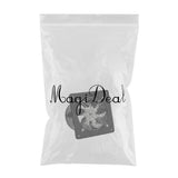 Maxbell 8inch 60W Inline Duct Pipe Booster Fan Ventilation Exhaust Air Blower Black