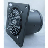 Maxbell 8inch 60W Inline Duct Pipe Booster Fan Ventilation Exhaust Air Blower Black