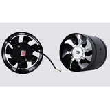Maxbell 6 inch 40W Inline Duct Booster Fan Ventilation Exhaust Air Blower Black
