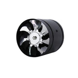 Maxbell 6 inch 40W Inline Duct Booster Fan Ventilation Exhaust Air Blower Black