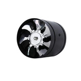 Maxbell 6 inch 40W Inline Duct Booster Fan Ventilation Exhaust Air Blower Black