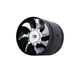 Maxbell 6 inch 40W Inline Duct Booster Fan Ventilation Exhaust Air Blower Black