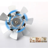 Maxbell 6 inch 40W Inline Duct Booster Fan Ventilation Exhaust Air Blower Black