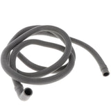 Maxbell Flexible Elbow Drain Hose Pipe With Bracket For Washer Washing Machine 3m