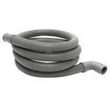 Maxbell Flexible Elbow Drain Hose Pipe With Bracket For Washer Washing Machine 4m