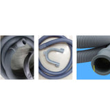 Maxbell Flexible Elbow Drain Hose Pipe With Bracket For Washer Washing Machine 4m