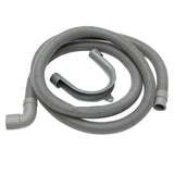 Maxbell Flexible Elbow Drain Hose Pipe With Bracket For Washer Washing Machine 4m