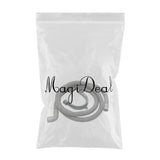 Maxbell Flexible Elbow Drain Hose Pipe With Bracket For Washer Washing Machine 4m