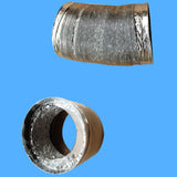 Maxbell Flexible Aluminium Air Ducting Ventilation Alloy Vent Tube Hose Duct 10cm-2m