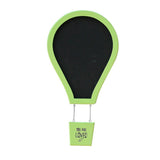 Maxbell Balloon Shape Wooden blackboard Wall Hanging Message Board Chalkboard Green