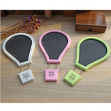 Maxbell Balloon Shape Wooden blackboard Wall Hanging Message Board Chalkboard Green