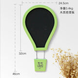 Maxbell Balloon Shape Wooden blackboard Wall Hanging Message Board Chalkboard Green