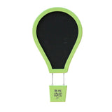Maxbell Balloon Shape Wooden blackboard Wall Hanging Message Board Chalkboard Green