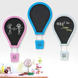 Maxbell Balloon Shape Wooden blackboard Wall Hanging Message Board Chalkboard Green