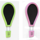 Maxbell Balloon Shape Wooden blackboard Wall Hanging Message Board Chalkboard Green
