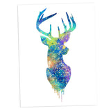 Maxbell 50x70cm Nordic Elk Modern Art Oil Painting Canvas Picture Wall Decor #6