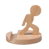 Maxbell Solid Wood Animal Moible Phone Holder Desk Stand Holder for Phone Tablets c