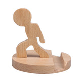 Maxbell Solid Wood Animal Moible Phone Holder Desk Stand Holder for Phone Tablets c