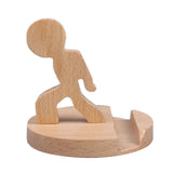 Maxbell Solid Wood Animal Moible Phone Holder Desk Stand Holder for Phone Tablets c