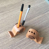 Maxbell Solid Wood Animal Moible Phone Holder Desk Stand Holder for Phone Tablets d
