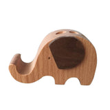 Maxbell Solid Wood Animal Moible Phone Holder Desk Stand Holder for Phone Tablets d