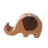Maxbell Solid Wood Animal Moible Phone Holder Desk Stand Holder for Phone Tablets d