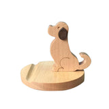 Maxbell Solid Wood Animal Moible Phone Holder Desk Stand Holder for Phone Tablets e