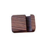 Maxbell Solid Wood Moible Phone Holder Desk Stand Holder for Phone Tablet 4x5cm Brown