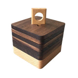 Max Maxb 6Pcs/Set Wood Heat Resistant Teapot Cup Bowl Coasters Mat Pads With Base #3