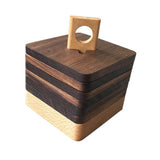 Max Maxb 6Pcs/Set Wood Heat Resistant Teapot Cup Bowl Coasters Mat Pads With Base #3