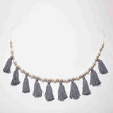 Max Maxb Wooden Beaded Tassel Pendant Mosquito Net Wall Hanging Ornament Craft #1
