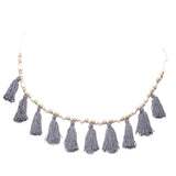 Max Maxb Wooden Beaded Tassel Pendant Mosquito Net Wall Hanging Ornament Craft #1