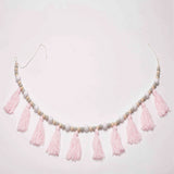 Max Maxb Wooden Beaded Tassel Pendant Mosquito Net Wall Hanging Ornament Craft #2