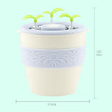Max Maxb 200ml USB Potted humidifier Essential Oil Diffuser Air Aroma Atomizer White