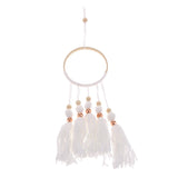 Nordic Style Home Ornaments Tassel Ring Children's Room Photography White