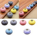 Maxbell Ceramic Cabinet Knobs Drawer Furniture Hardware Door Pull Handle Black